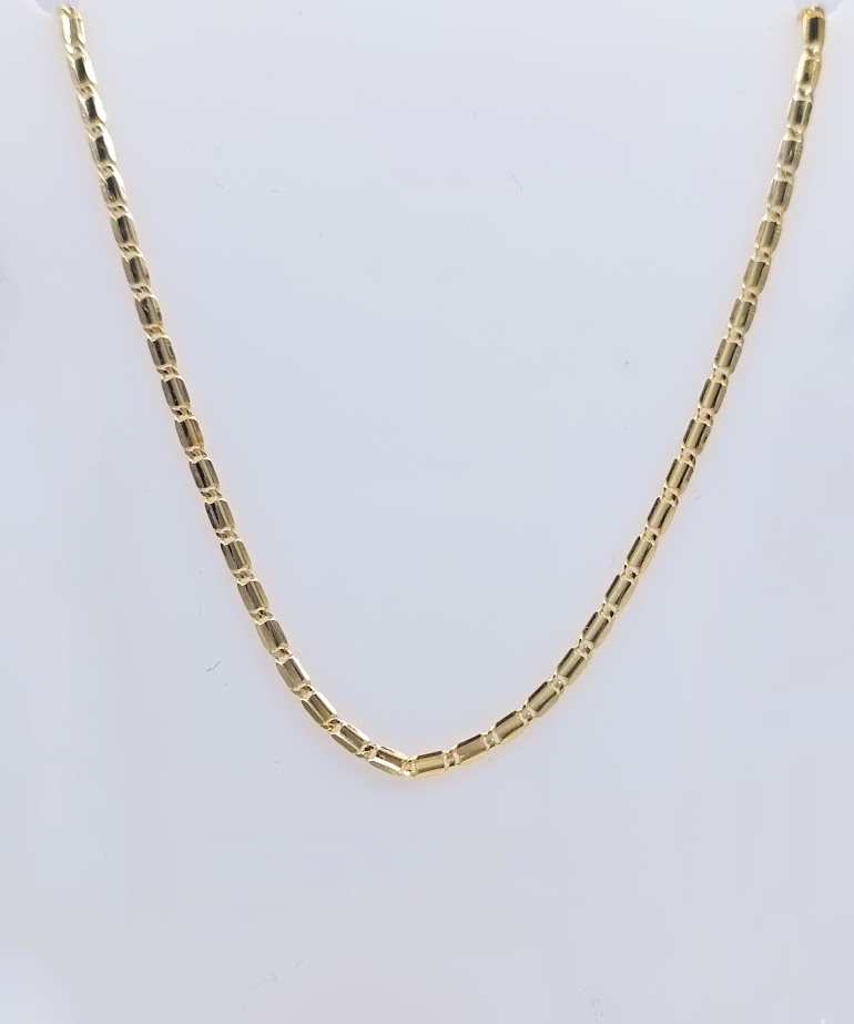 AL3426 Collar Plata Enchapada