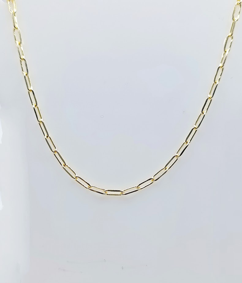 AL4896 Collar Plata Enchapada