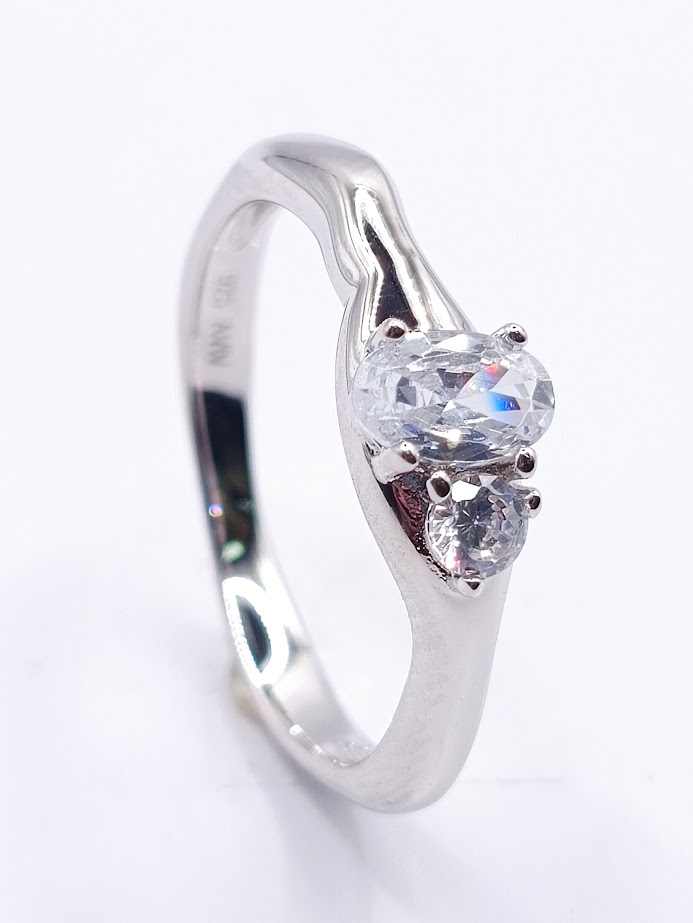 23208FRSWSH1 Anillo Plata Irregular