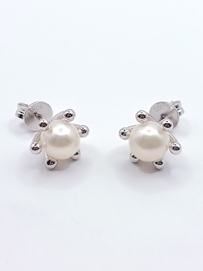 SE69524A7 Aro Plata Pistilo 