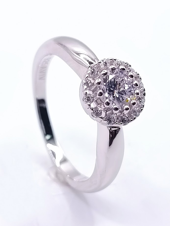SL90700A1T Anillo Plata Rodio