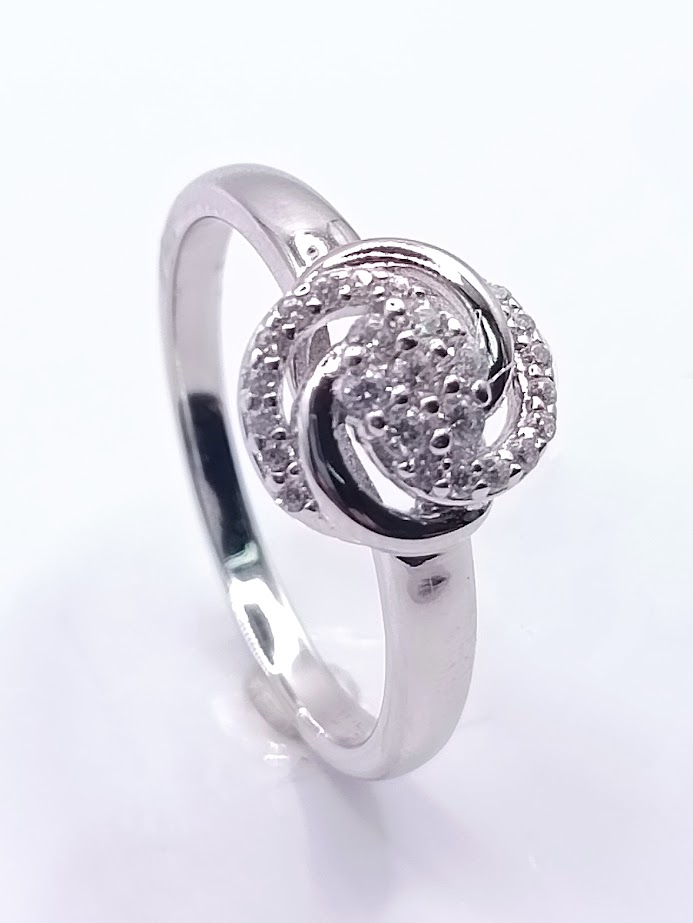 7608FRSWSH1 Anillo Plata