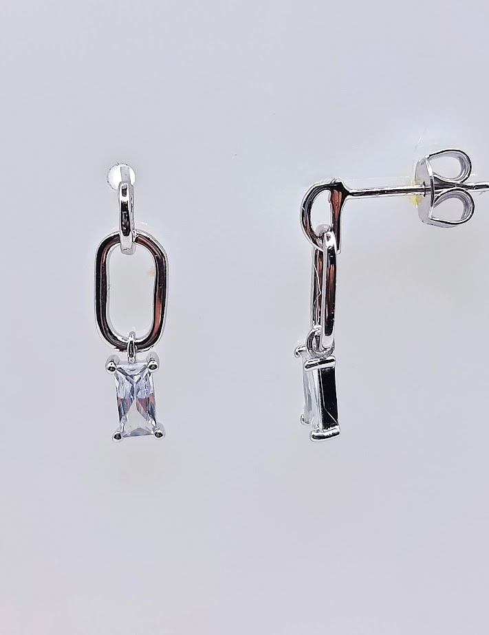 11165FESWSH1 Aro Plata Colgante