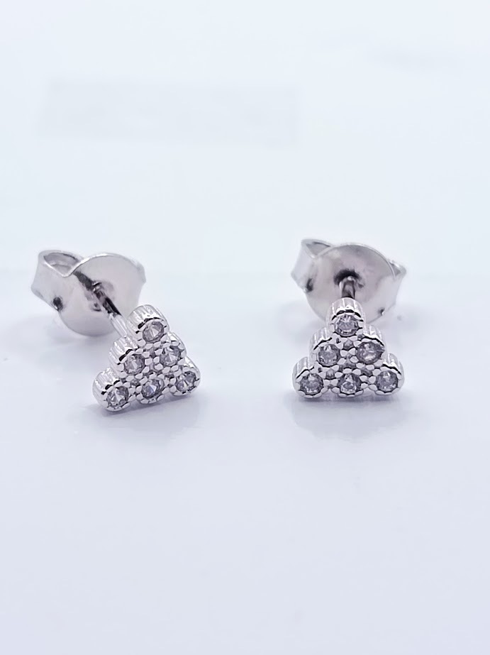 13778FESWSH2 Aro Plata Rodio Mini
