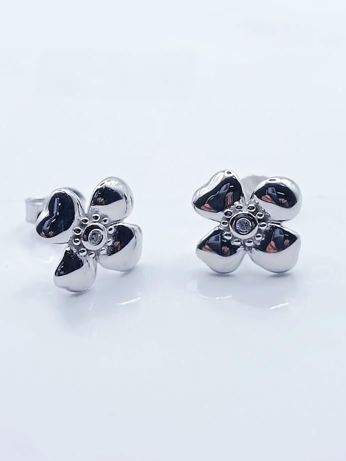 22801FESWSH2 Aro Plata Flor