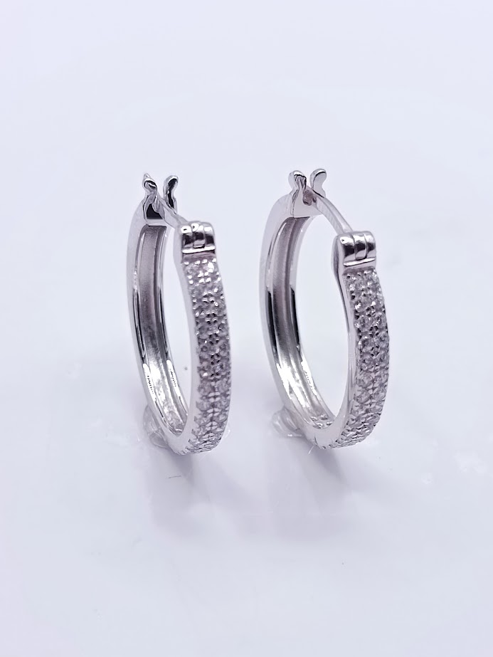 SE39129A1 Aro Argolla Pave II 1.5cm
