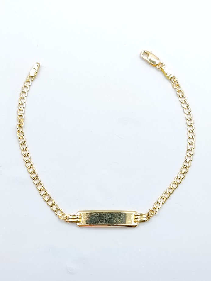 60BPV173/4 Pulsera Oro 18k