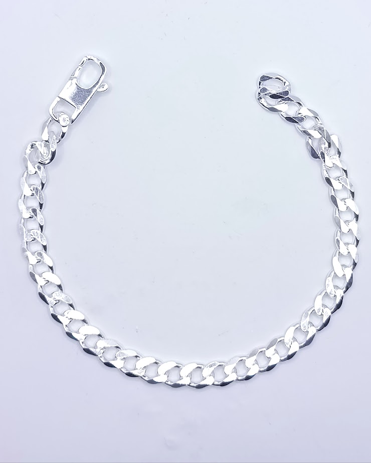 Pulsera Plata Grumet UP 150x19cm