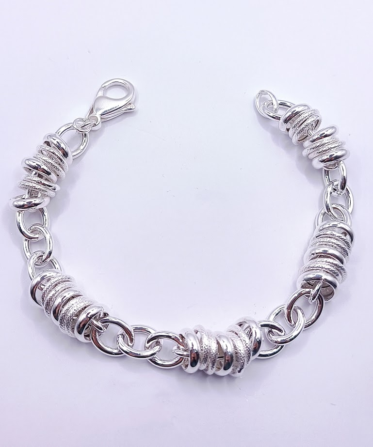 BRN37680 Pulsera Plata 