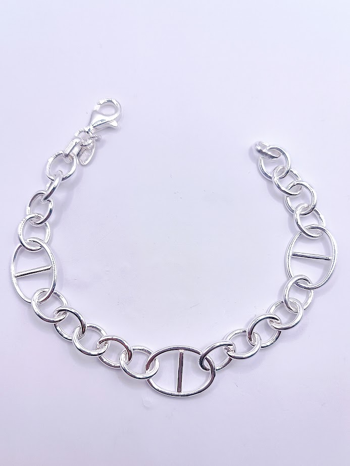 BRN39191 Pulsera Plata 