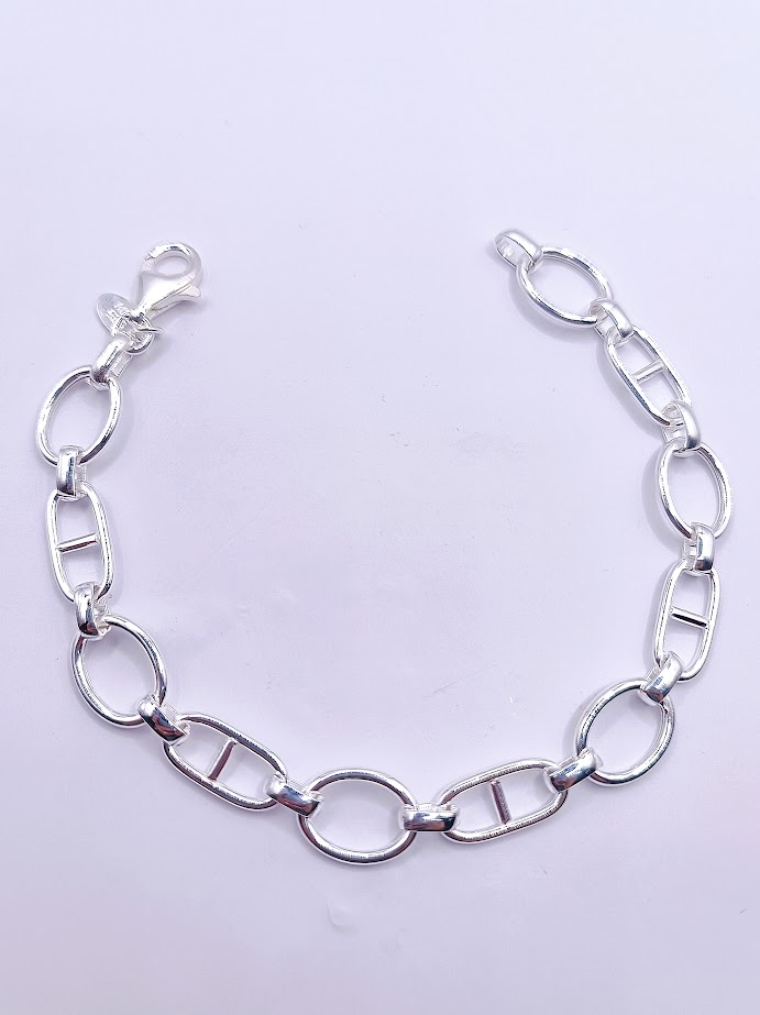 BRN39194 Pulsera Plata 
