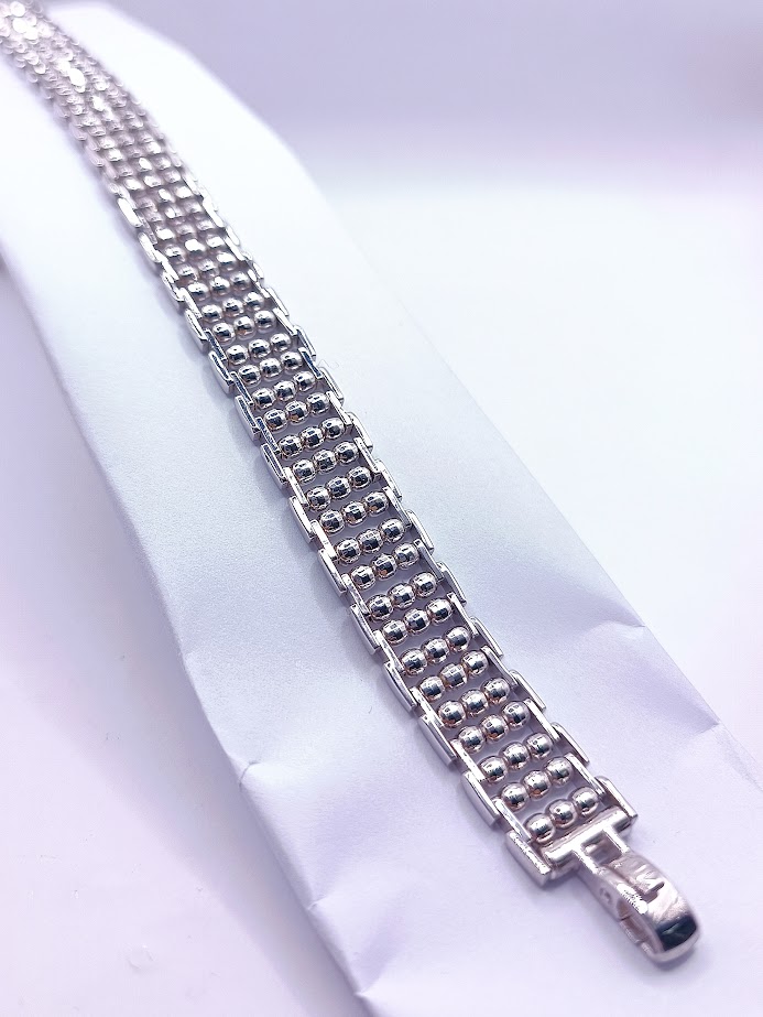 BRN39207 Pulsera Plata 