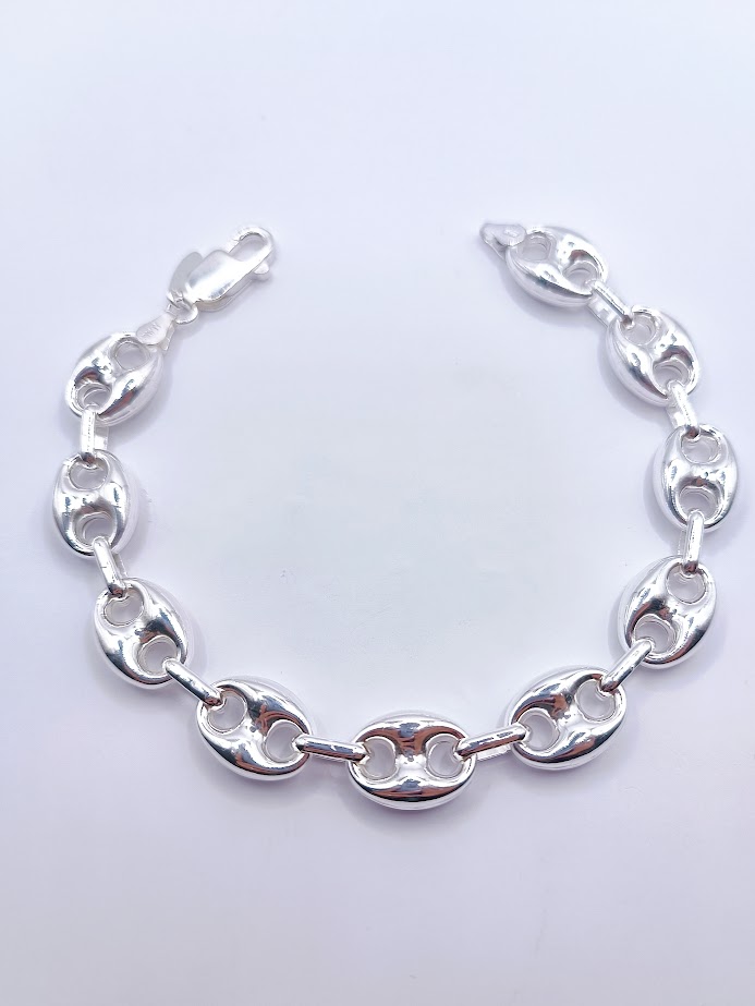 MM03S Pulsera Plata Rodio