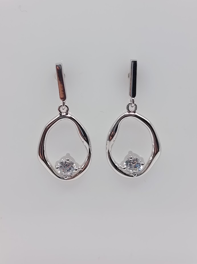 SE92244AB1 Aro Plata Colgante