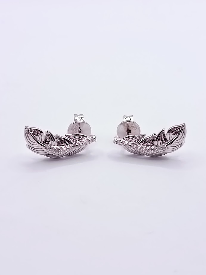 SE91517AB1T Aro Plata Hojas