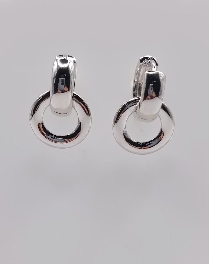 11189FESWSH1 Aro Plata Argollas