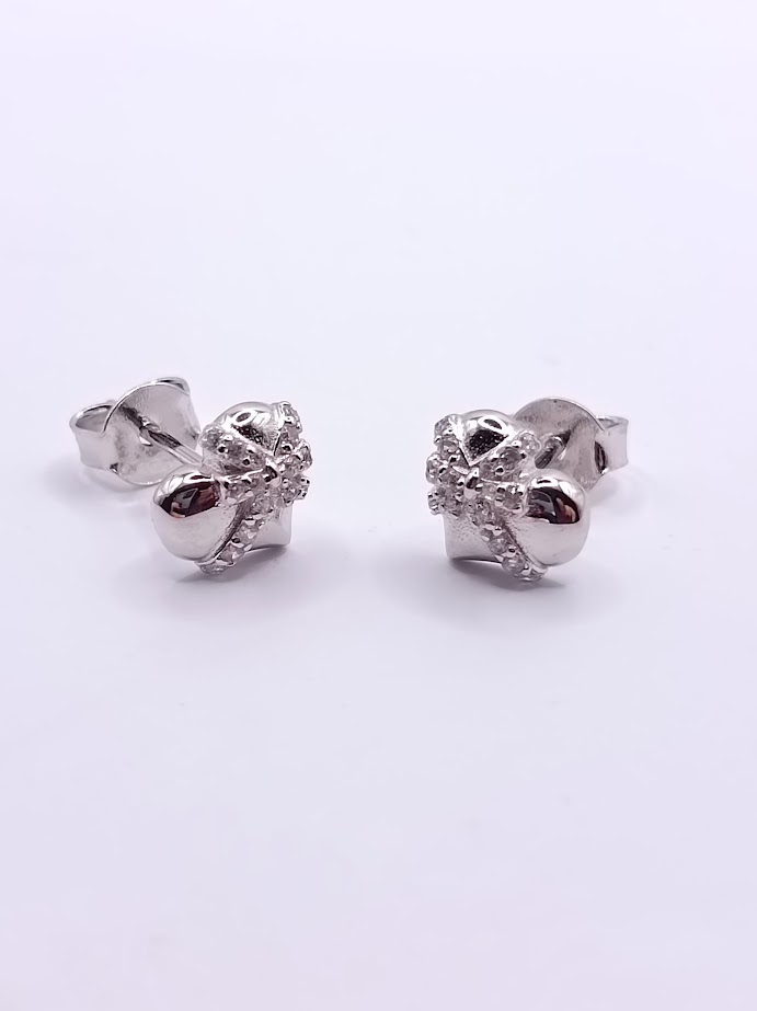 26945FESWSH1 Aro Plata Rosa Cinta
