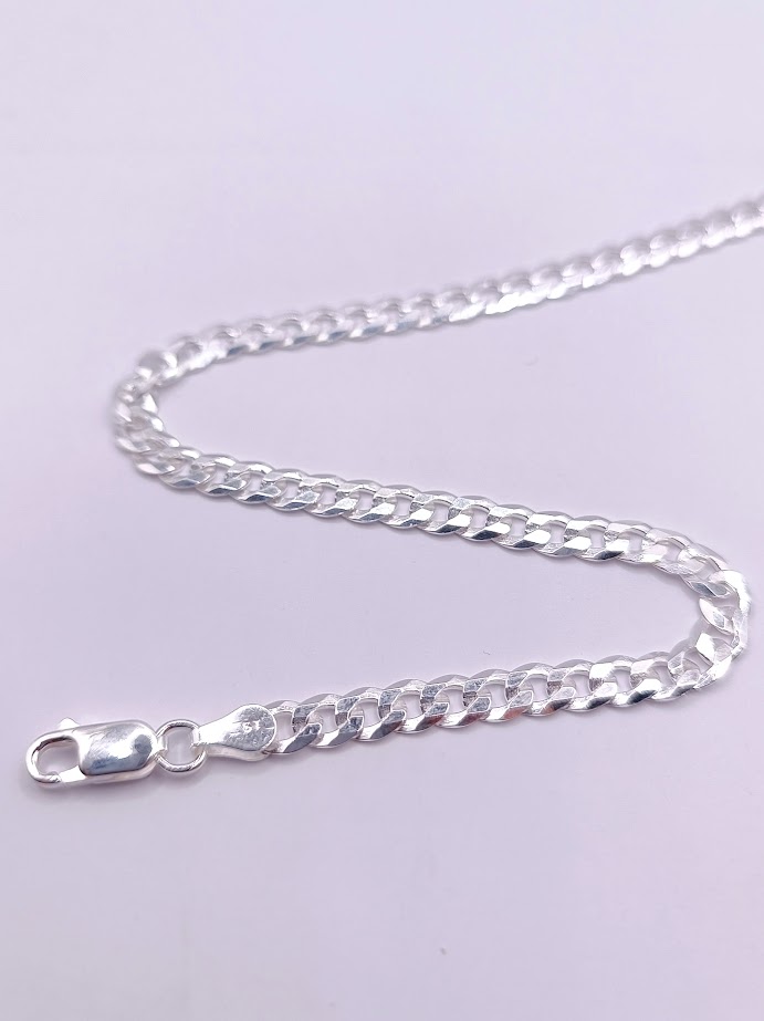 Cadena de Plata Grumet Ultraplana 120