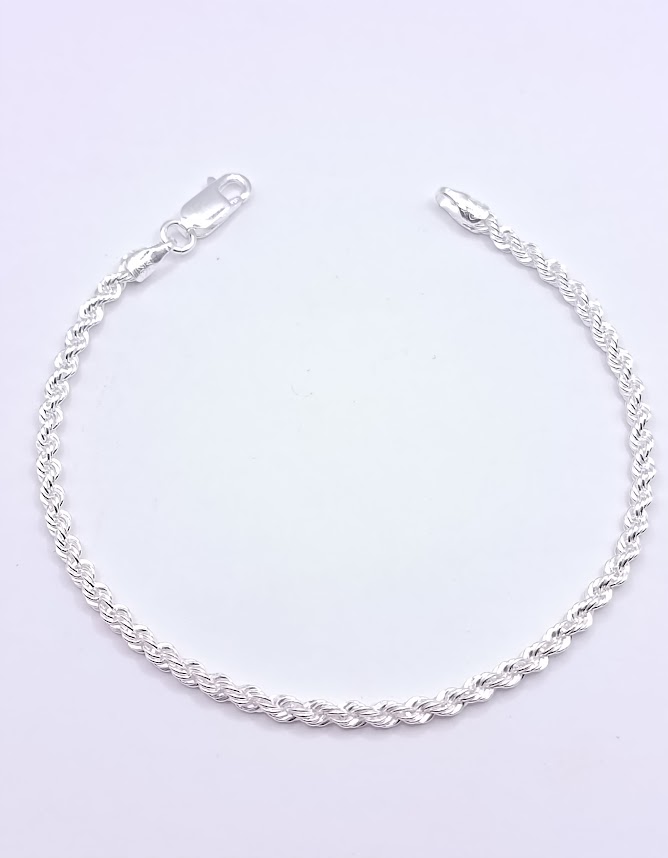 Pulsera Plata Turbillon Laser 080x22cm