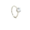 SL30912A1 Anillo Plata Solitario