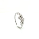 28168FRSWSH1 Anillo Plata Rodinada 