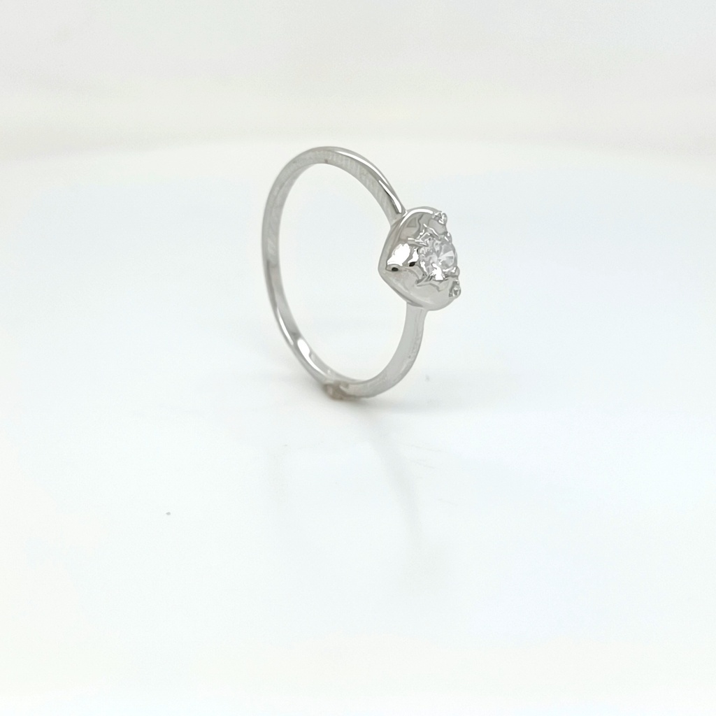 28171FRSWSH2 Anillo Plata Rodinada 