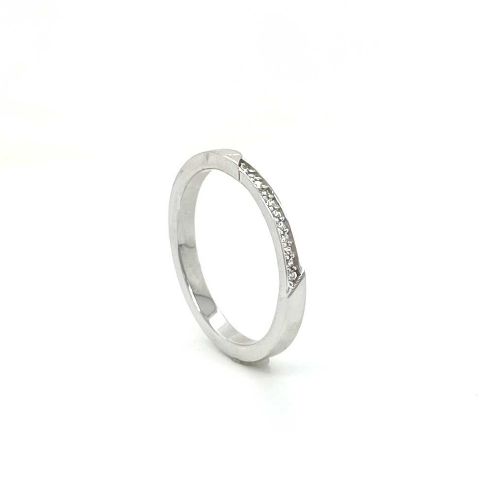 21502FRSWSH1 Anillo Plata Rodinada 