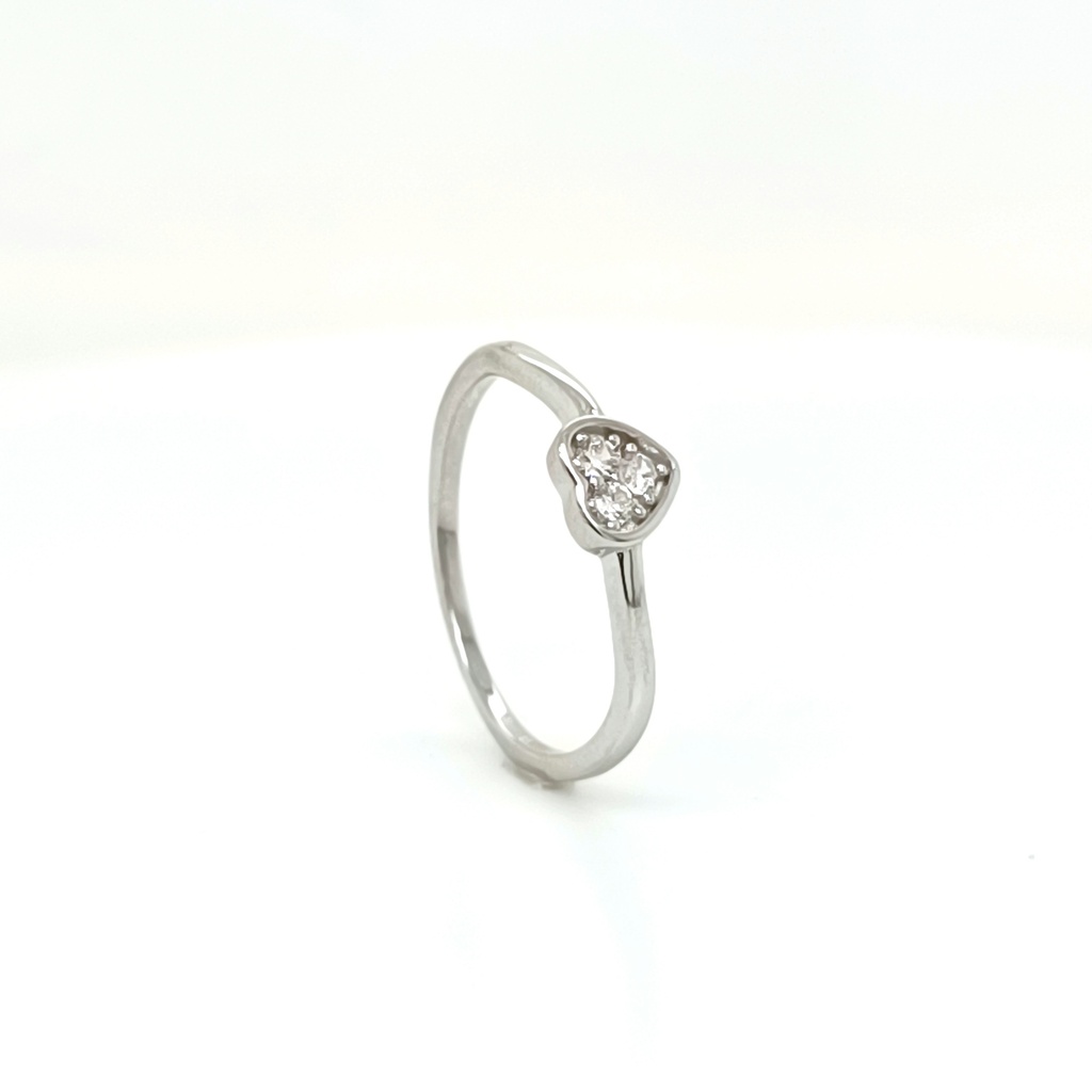 29072XRSWSH1 Anillo Plata Rodinada 