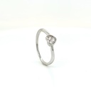 29072XRSWSH1 Anillo Plata Rodinada 