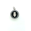 29065XPSWSH1 Colagante Plata Niña