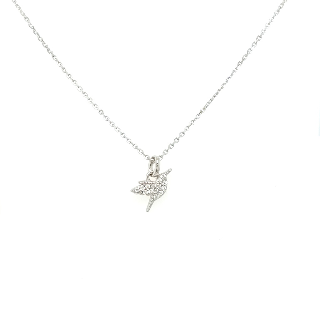 29067XNSWSH1 Collar Plata Colibrí