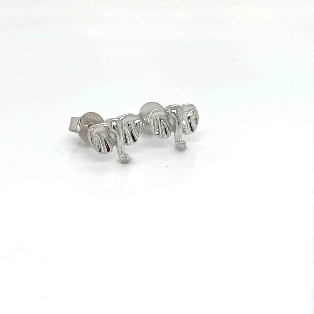 10130FESWSH1 Aro Plata Elefante mini