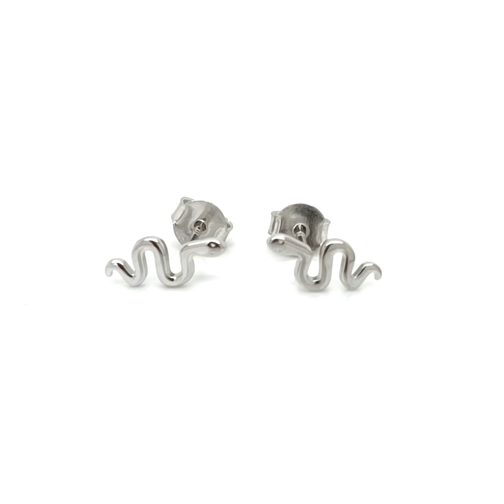 13741FESWSH1 Aro Plata Serpiente mini