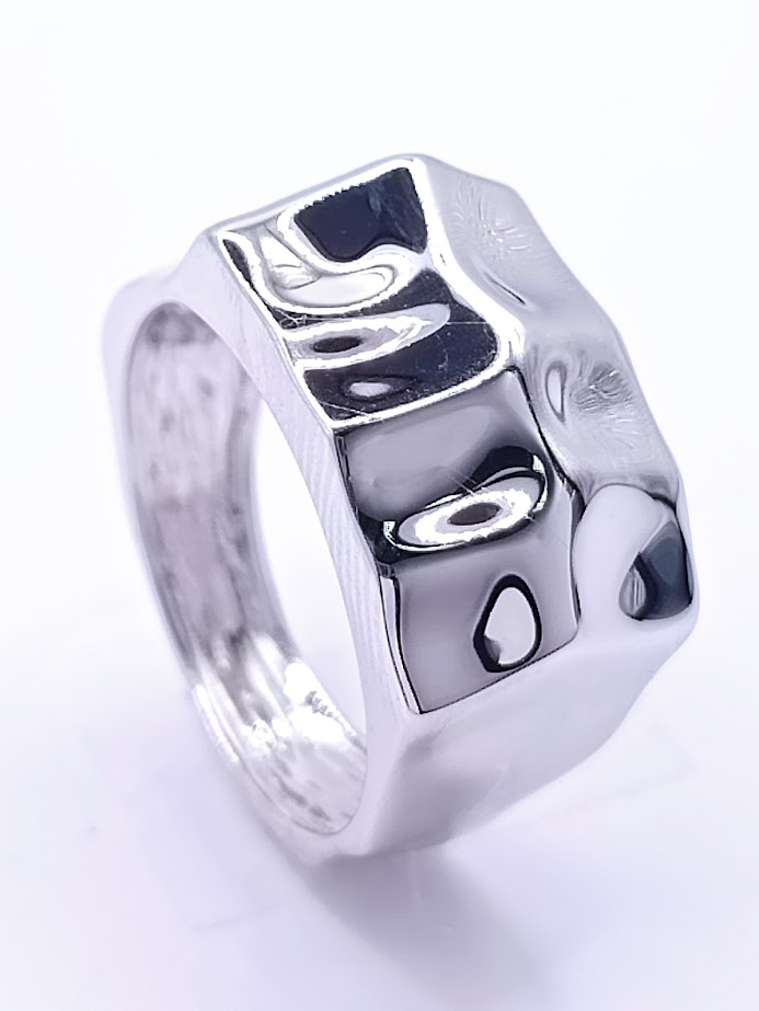 29102XRSWSH1 Anillo Plata Liso Moda