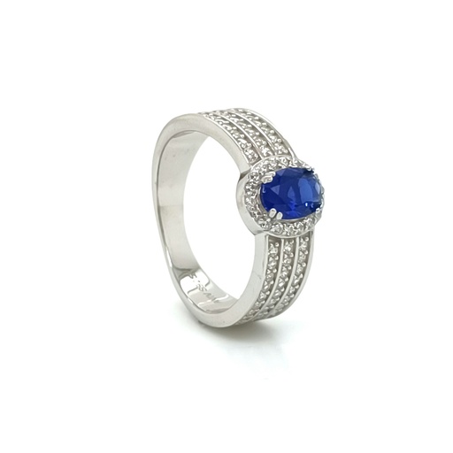 TR-711 Z Anillo Plata Cintillo
