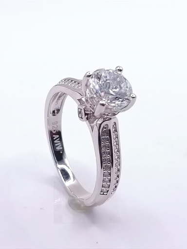 SL90800A1VI Anillo Plata Rodio