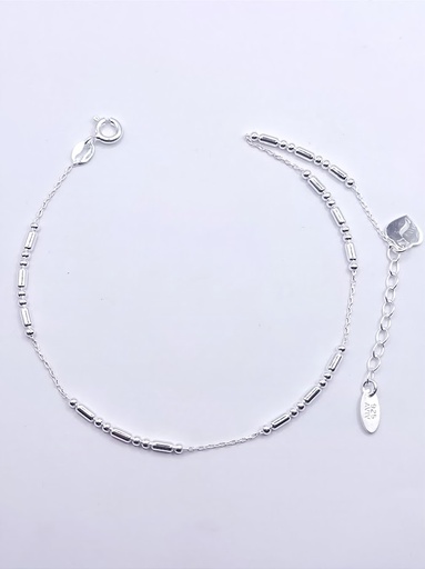 [2040612041006] CA2071 Tobillera Plata  