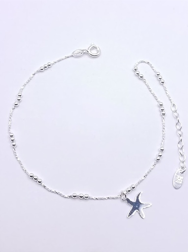 [2040612071003] CA2086 Tobillera Plata  