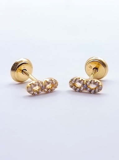 [1210213201] 1-554701PS Aro Oro Amarillo Zircon Infinito 