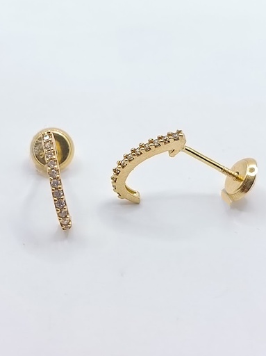 [1210213401] 1-580401PS Aro Oro Amarillo Zircon 