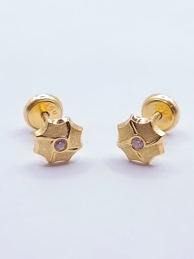 [1210215401] 1-B07901PSF6 Aro Oro Amarillo Zircon Flor 