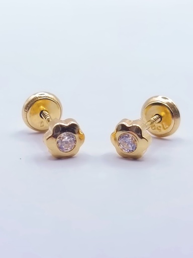[1210215601] 1-B08801PS2,5 Aro Oro Amarillo Zircon Margarita 