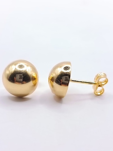 [1210216301] 1-MBL-9 Aro Oro Amarillo 1/2 Bola Lisa 