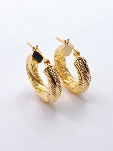 [1209122200] 10OBC181/99 Aro Oro Amarillo Argolla 4x10mm      