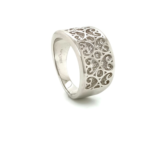 R-2409 Anillo Plata full fashion
