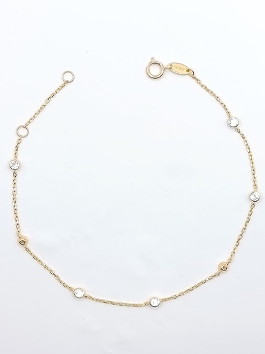 [1611106319] I2FFOR6B3035-HCZ Pulsera Oro Amarillo Zircon