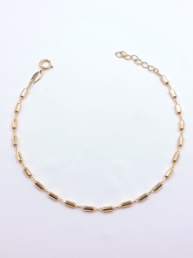 [1611107819] X6FOR6B12289-X-DC/6 Pulsera Oro Amarillo barras