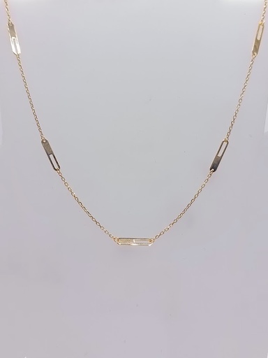 [1611103045] X5FOR6N12003-V Collar Oro Amarillo Clip