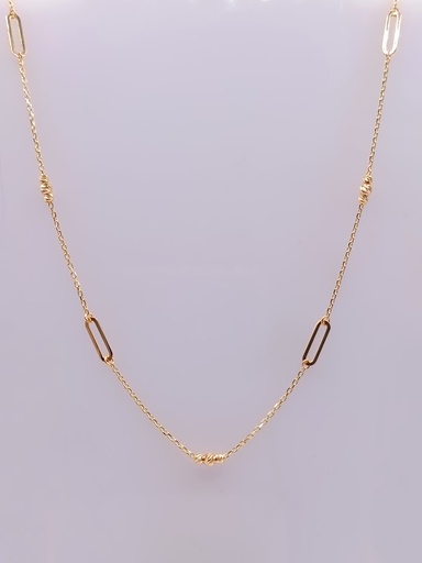 [1611103445] X5FOR6N8194-III-DC Collar Oro Amarillo