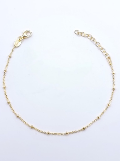 [2053100050008] AL1023.01.000 Pulsera Plata Enchapada